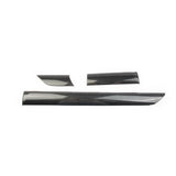 Carbon Fiber/Brushed Steel Interior Center Console Dashboard Cover Trim for 2014-2021 Tundra