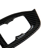 Carbon Fiber Window Lift Switch Panel Cover Trim For Chevrolet Silverado 2022+