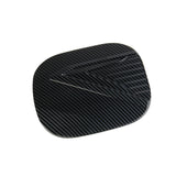 Carbon fiber Fuel Tank Gas Door Trim Cover fit For Nissan Pathfinder