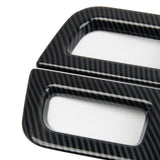 Carbon Fiber Window Lift Trim Switch Panel Cover trims fit for Nissan Pathfinder