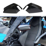 Carbon Fiber Side Rearview Mirror Guard Cover Trim for Polaris Slingshot