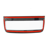 Carbon Fiber Armrestbox Button Adjustment Panel Cover Trim for Nissan Pathfinder