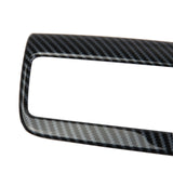 Carbon Fiber Armrestbox Button Adjustment Panel Cover Trim for Nissan Pathfinder