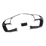 Carbon fiber Interior Steering Wheel Trim Cover Fit For Hyundai Santa Cruz 2022+