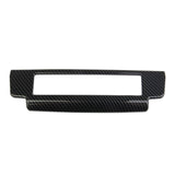 Carbon Fiber Center Console Button USB Panel Cover Trim For Nissan Frontier