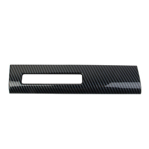 Carbon Fiber Left Heads Up Display Button Panel Cover Trim For Nissan Pathfinder