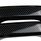 Carbon fiber Side Door Handle Cover Trim For Chevry Silverado (Without Buttons)