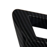 Carbon Fiber trunk Tail Gate Licence Light Cover Trim for Hyundai Santa Cruz