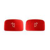 Aluminium Red Rear Reading Light Button Cover Trim for 2019-23 Hyundai Palisade