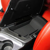 Center Console Armrest Storage Box Tray Cover Trim for Challenger 2015-2020