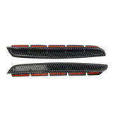 Carbon Fiber Front Headlight Sides Air Outlet Vent Trims for Hyundai Palisade