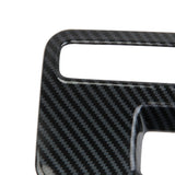 Carbon Fiber Headlight Switch Button Panel Cover Trims for Hyundai Palisade