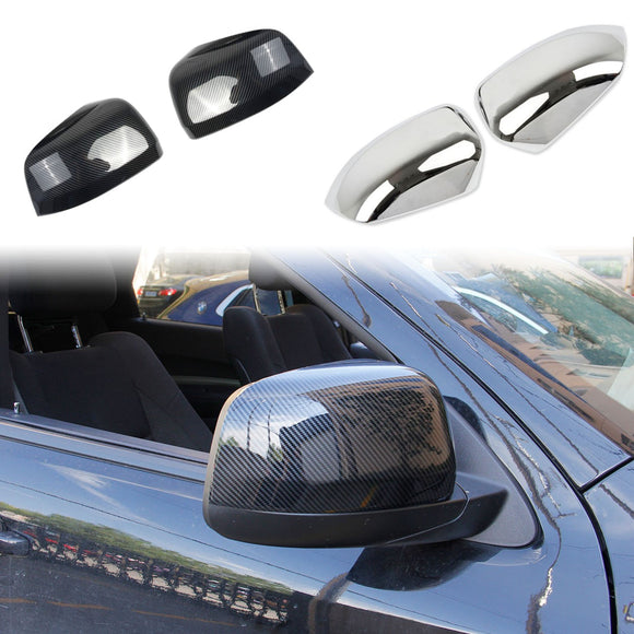 Side Door Mirror Cover Trim For 2011-2022 Dodge Durango