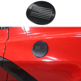 Carbon fiber Fuel Tank cover trim Gas Door For Chevrolet Corvette C8 2020-2023