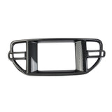 Carbon Fiber Dashboard Dvd Navigation Frame Cover Trim For Dodge Durango 2021+