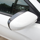 Carbon Fiber Side Door Mirror Visor Molding Trim For Dodge Charger 2015-2021