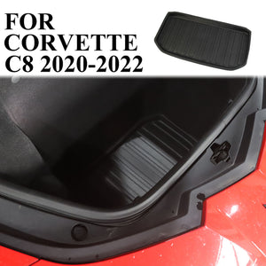 Front Storage Mat Cargo Floor Tray Liner for Chevrolet Corvette C8 2020-2022