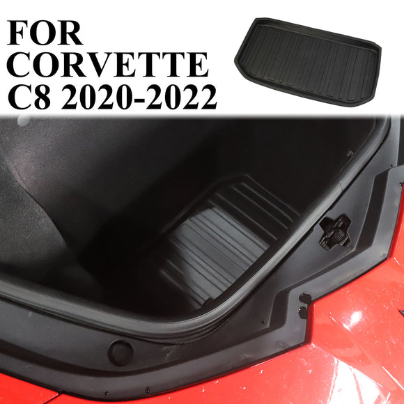 Front Storage Mat Cargo Floor Tray Liner for Chevrolet Corvette C8 2020-2022