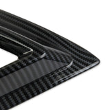 Carbon fiber side window louvers shades cover tirm for Corvette C7 2014-2019