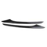 Carbon Fiber Front 2-Door Panel Decor Trim Cover Fit For Honda Ridgeline