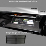 Glove box Insert ABS Organize storage tray fit for Dodge Charger 2011+ Challenger 2015+