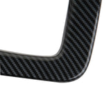 Carbon Fiber Rear Third Row Cup Holder Trim Cover Panel for Hyundai Palisade