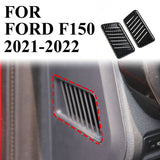 Carbon fiber Air Vent cover AC outlet trim kit for  Ford F150 2021+