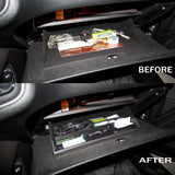 Glove box Insert ABS Organize storage tray fit for Dodge Charger 2011+ Challenger 2015+