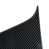 2PCS Carbon Fiber Outlook Rear Window Triangle Cover trims Fit For Honda HR-V