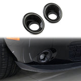 Carbon Fiber Front Bumper Fog Light Covers Lamp Trim For Challenger 2015-2020