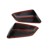 Carbon Fiber Side Door Mirror Cover Molding Trim for GMC Terrain 2018-2023