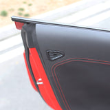 Carbon Fiber Door A/C Vent Panel Trim Cover Fit For Chevrolet Corvette C8