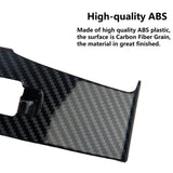 Carbon fiber inside door handle Window switch panel cover trim for Tesla Model 3