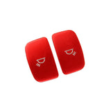 Aluminium Red Rear Reading Light Button Cover Trim for 2019-23 Hyundai Palisade