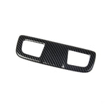 Carbon Fiber Rear Roof Reading Light Lamp Cover Trim for Chevrolet Silverado