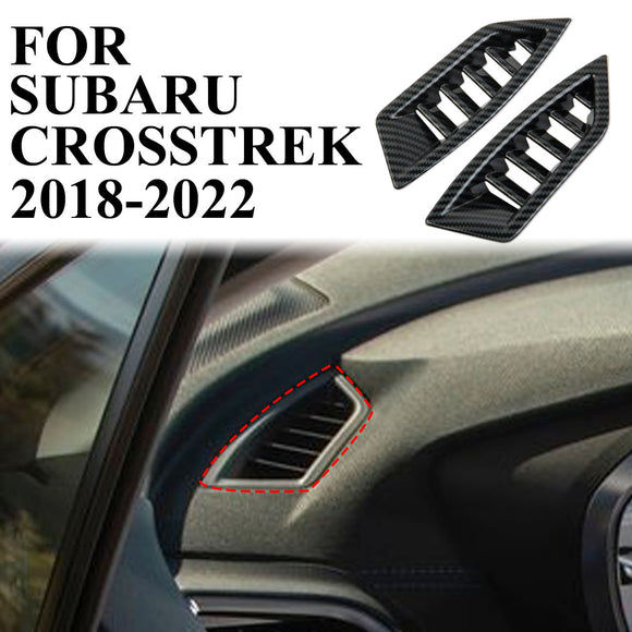 Carbon Fiber Air Vent Cover For 2018-2022 Subaru Crosstrek XV Forester Impreza
