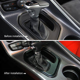 Central Control Gear Shift Panel Trim Fit  For Dodge challenger 2015-2020