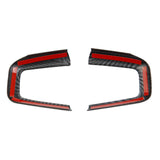 Carbon fiber Interior Steering Wheel Trim Cover For GMC Yukon Yukon XL 2021+