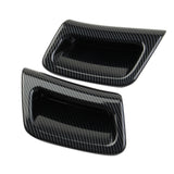 Carbon Fiber interior Rear Door Handle Bowl Cover Trim fit for Hyundai Palisade