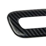 Carbon Fiber Sun Visor Button Cover Trim Fit For Chevrolet Corvette C8 2020-22