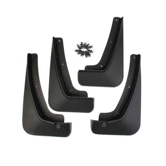 Black Mud Flaps Mudguard Fender Trim for Hyundai Palisade（Without Side Pedals)