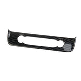 Carbon fiber Navigation Adjustment button panel Cover Trim For FORD Maverick