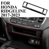 Carbon fiber interior Central Control Panel Cover Trim Fit for Honda Ridgeline