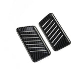 Carbon fiber Air Vent cover AC outlet trim kit for  Ford F150 2021+