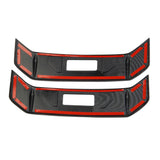 Carbon Fiber Rear Tail Light side Lamp Trims cover For Toyota Tundra 2022+