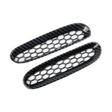 2Pcs Carbon Fiber Front Fog Light Lamp Trim Cover Fit For Honda HR-V 2023