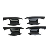 4PCS Carbon Fiber exterior door Handles Bowl Cover Trim fit for Hyundai Palisade