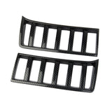 Carbon Fiber Front Headlights grille Vent Trim Cover For Toyota Tundra 2022+