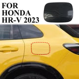 Carbon fiber Fuel Tank cover trim Accessories Gas Door Fit For Honda HR-V 2023