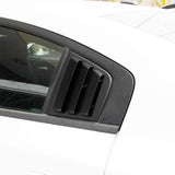 Side Window Louvers Air Vent Scoop Shades Cover Blinds ABS for Dodge Charger 2011-2021